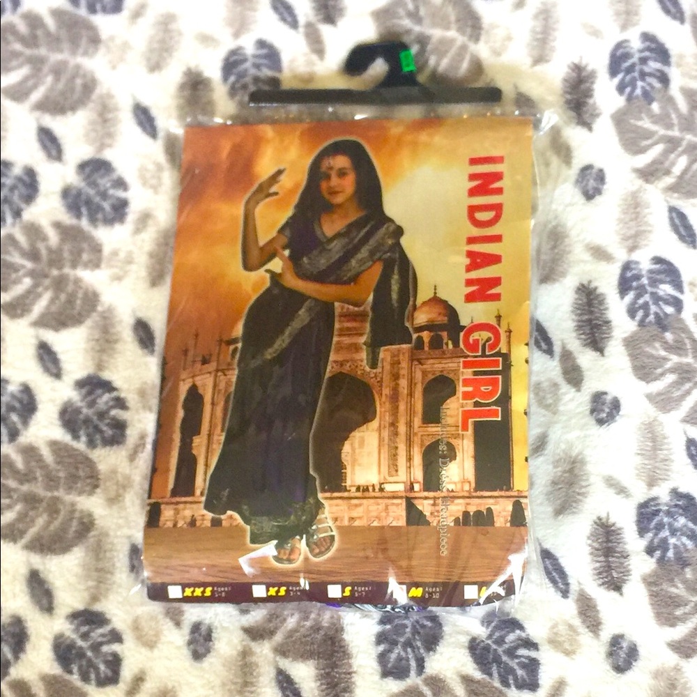 Indian girl costume for Halloween size 8-10